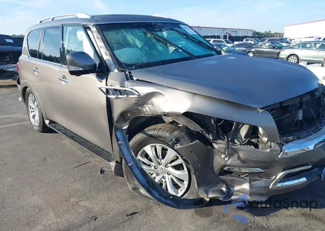 2017 Infiniti Qx80 из США, поврежденный, VIN JN8AZ2NF1H9640877